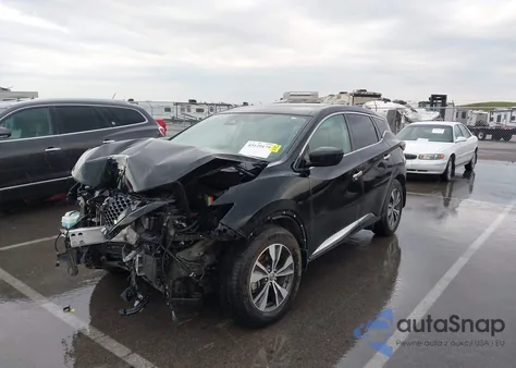 2022 Nissan Murano S из США, поврежденный, VIN 5N1AZ2AS4NC130063